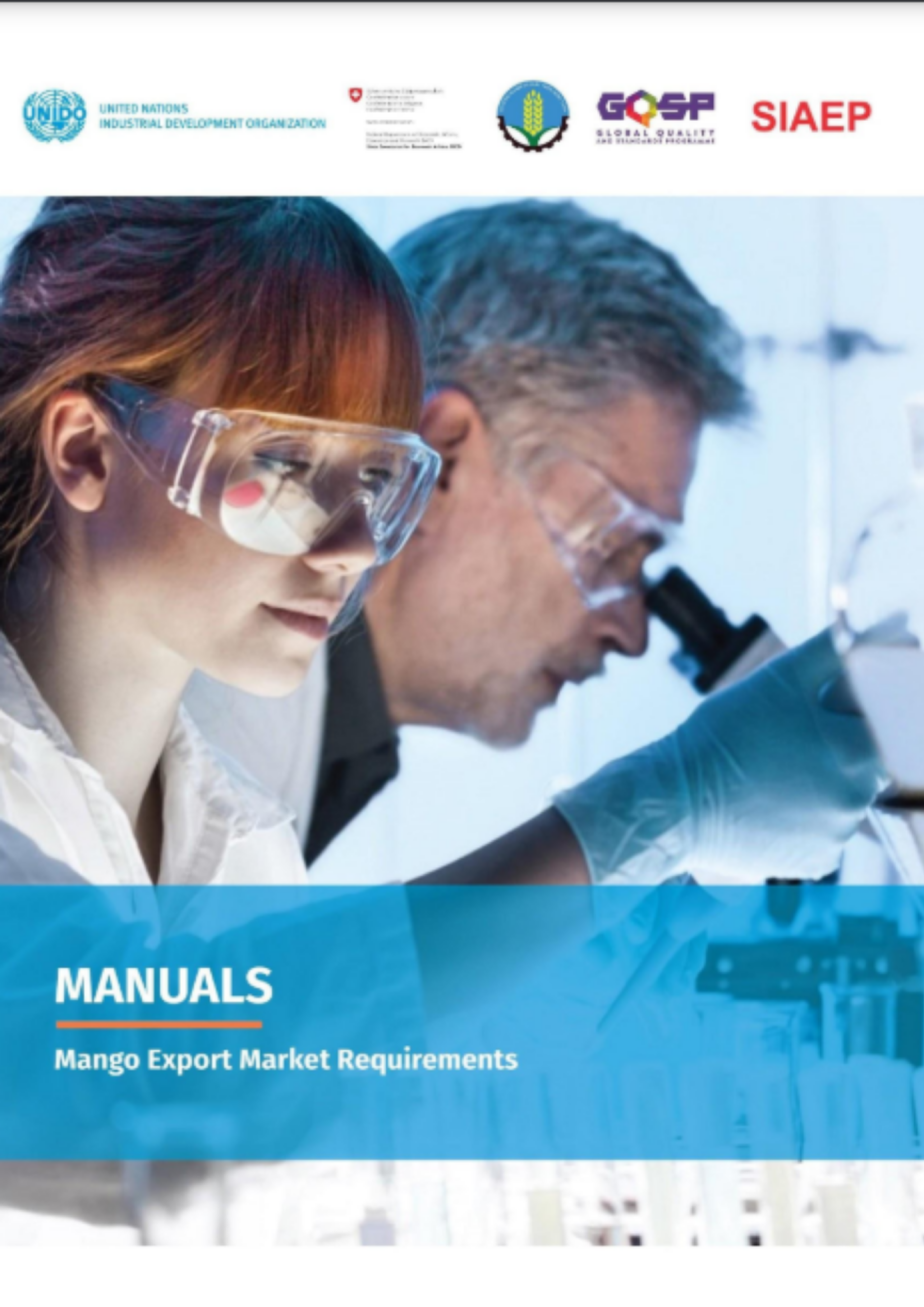 Manuals - Mango Export Market Requirements
