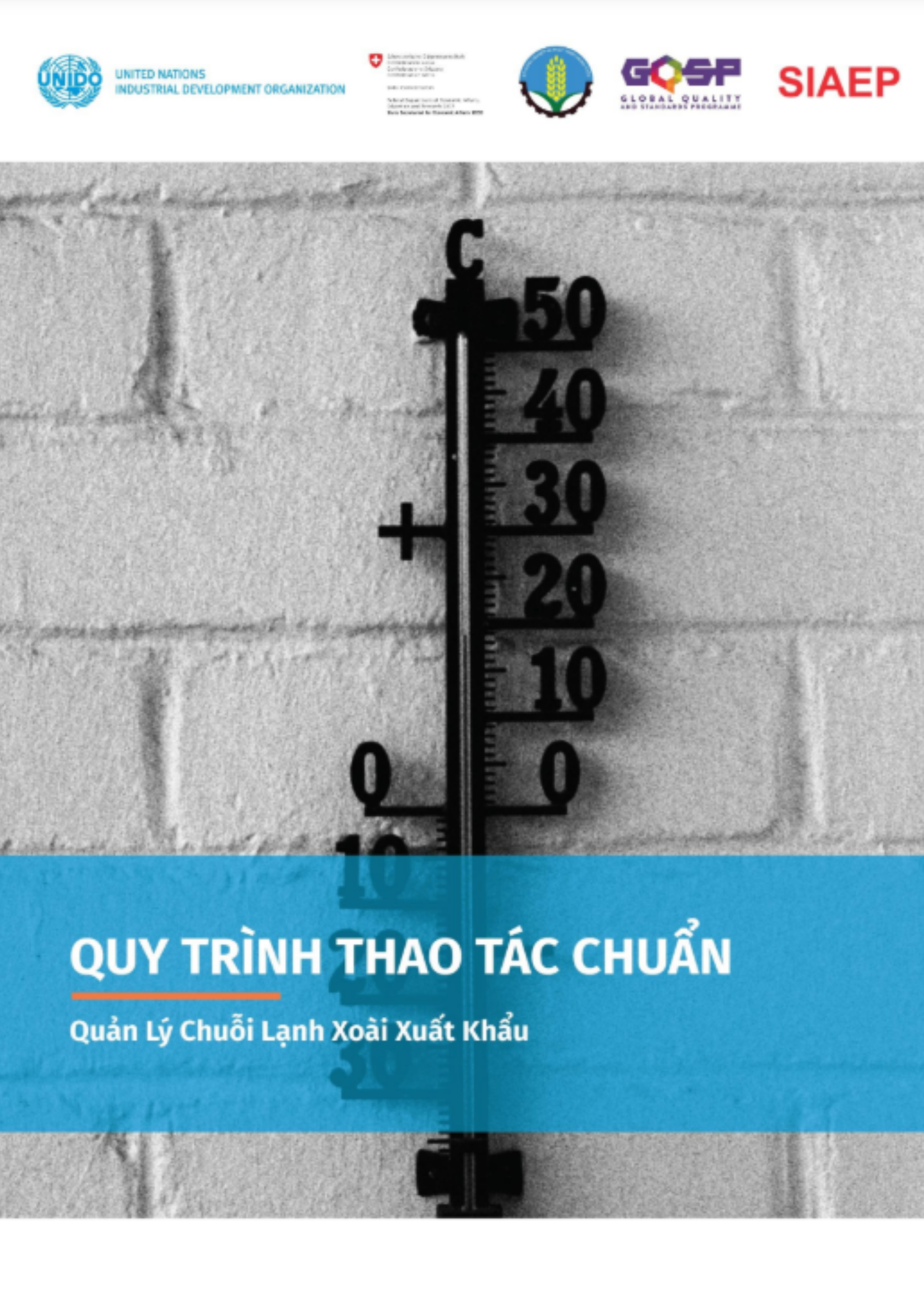 Quy trình thao tác chuẩn - Quản lý chuỗi lạnh xoài xuất khẩu